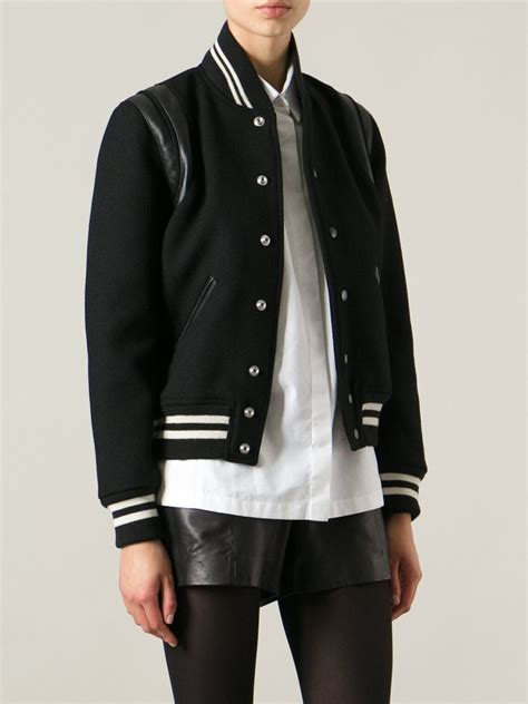 st laurent bomber jacket